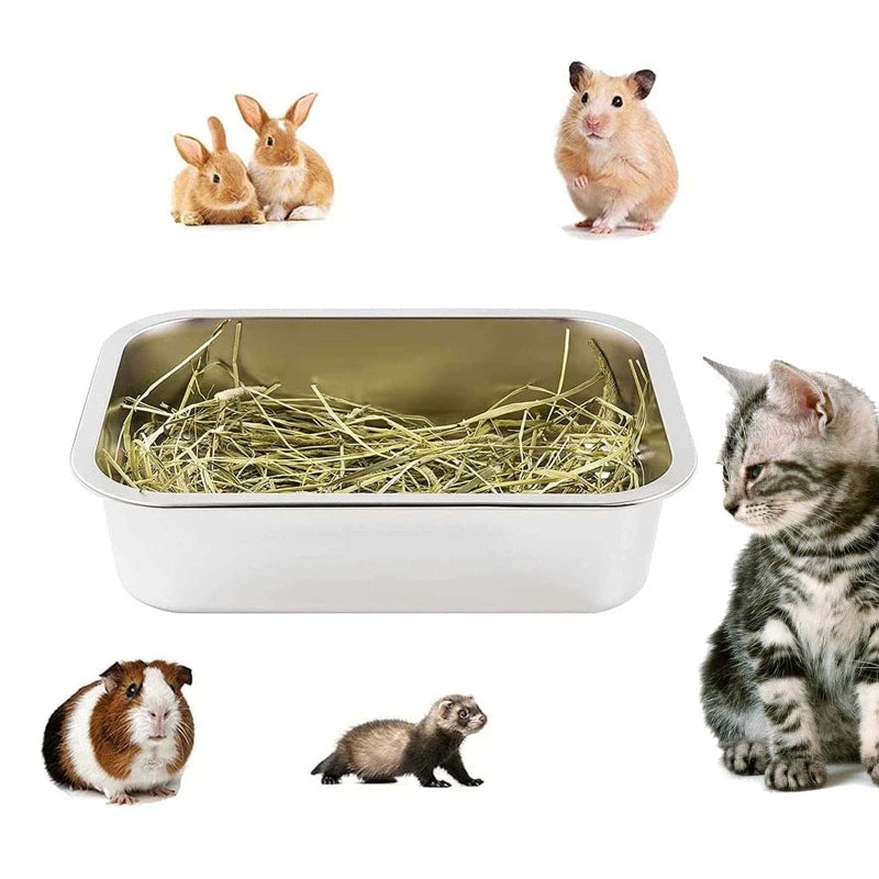 Stainless Steel Litter Box Pet Friendly Supplies