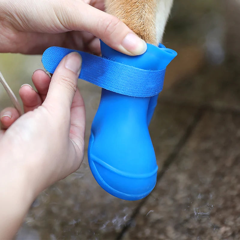 Waterproof Pet Rain Shoes Pet Friendly Supplies