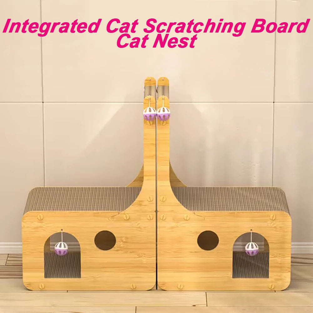 L-Shaped Cat Scratching Post Pet Friendly Supplies