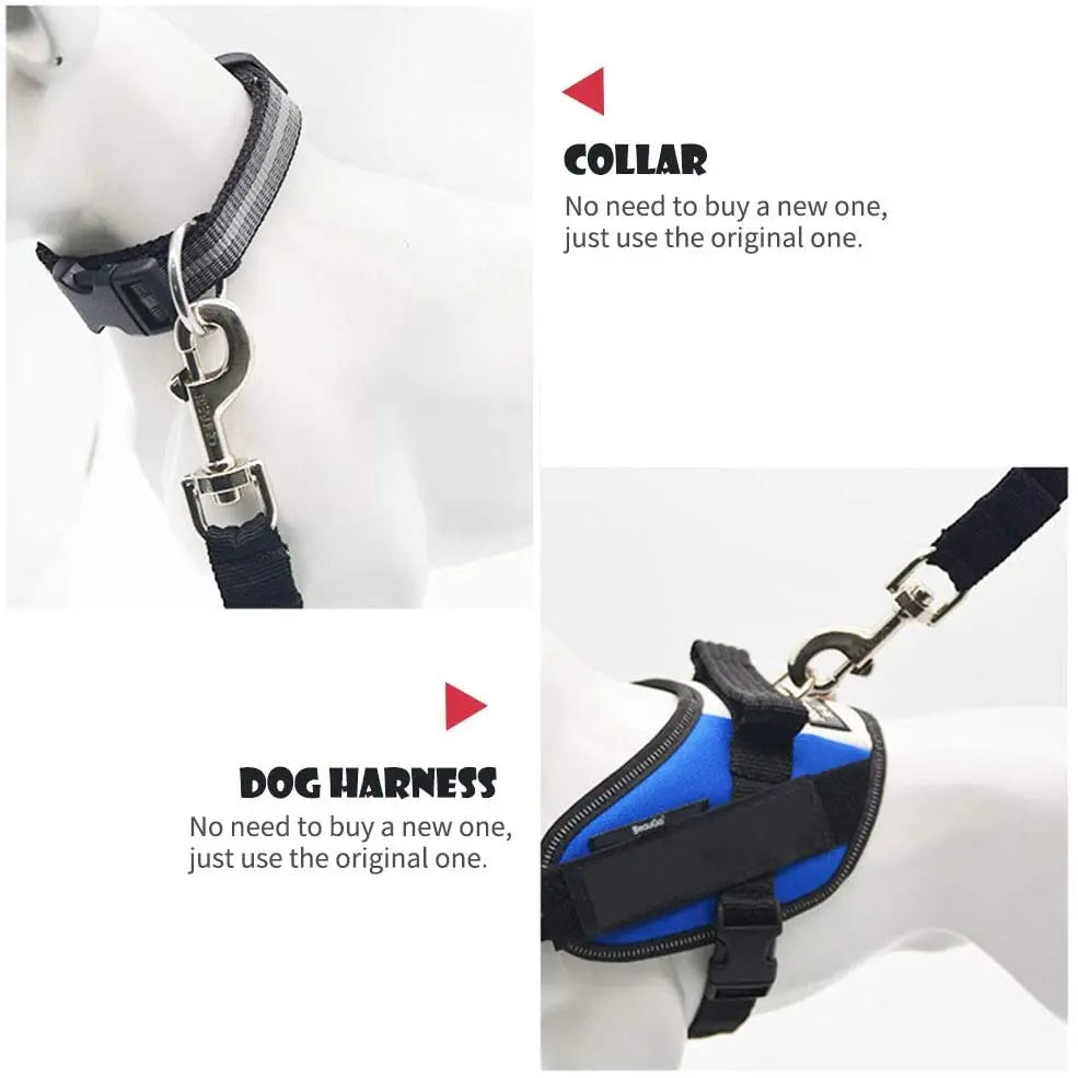 Adjustable Dog Car Seat  Belt Pet Friendly Supplies