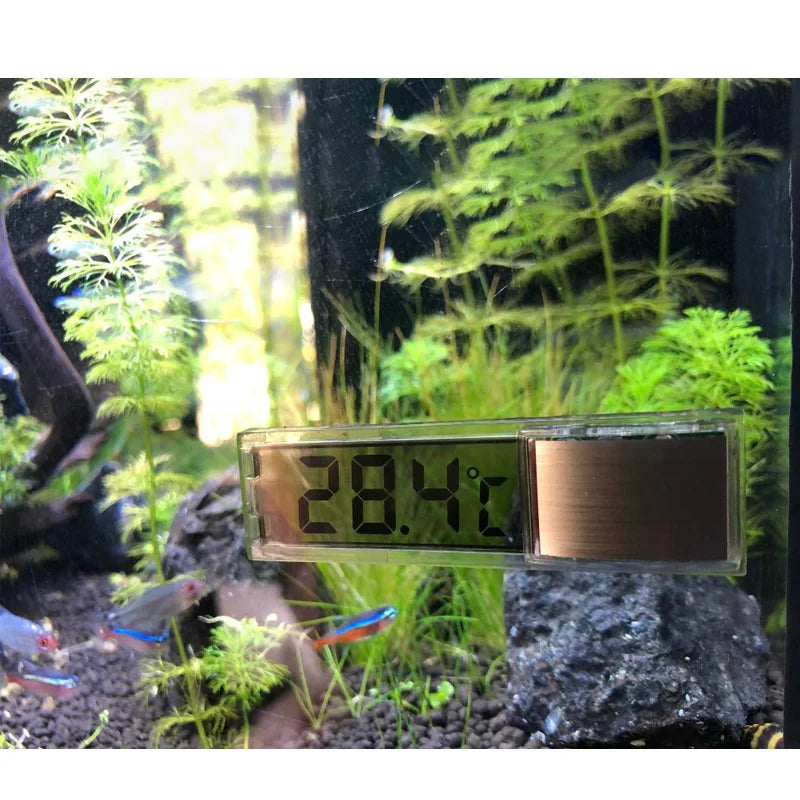 Aquarium Thermometer Electronic LCD Digital Fish Tank Temperature Measurement Pet Friendly Supplies