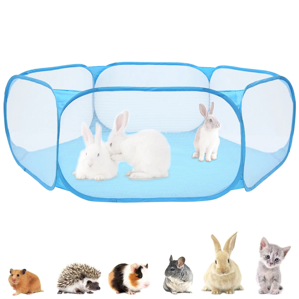 Portable Pet Playpen Folding Fence Pet Friendly Supplies