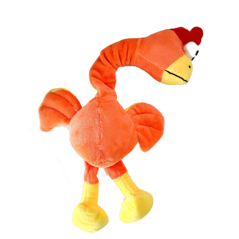 Plush Chicken Shaped Bite Resistant Squeaky Toy Pet Friendly Supplies