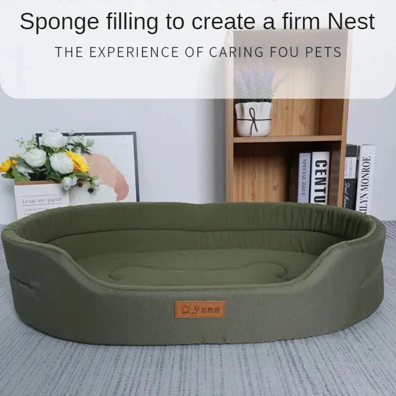 Large Soft Dog Bed Pet Friendly Supplies