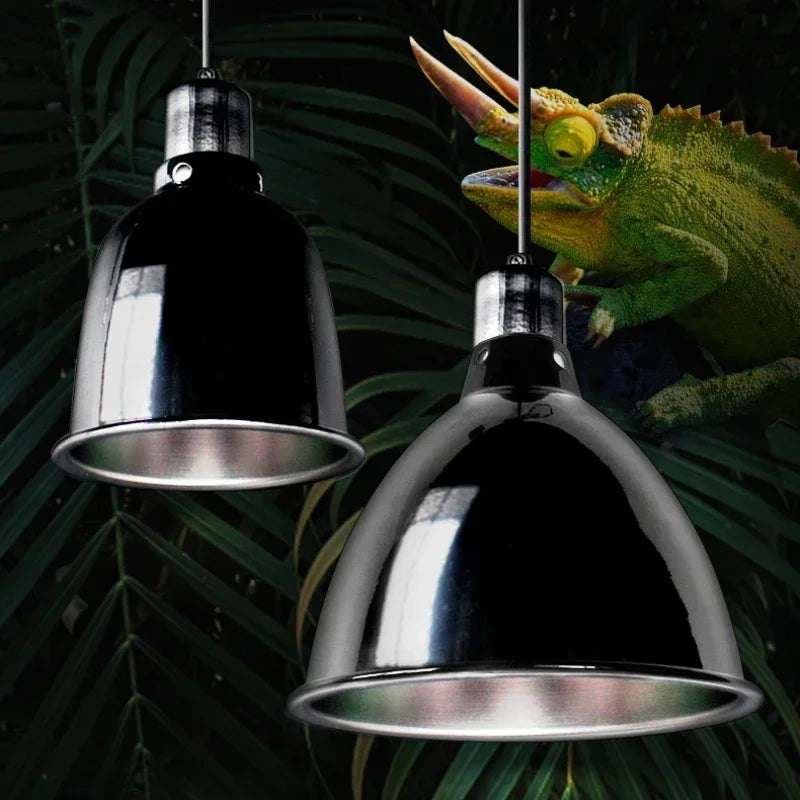 Reptile 5.5/8.5/10 Inch Deep Dome Lampshade Pet Snakes Lizards Geckos Terrariums Anti-scald Protective Shade Light Fixture - Pet Friendly Supplies