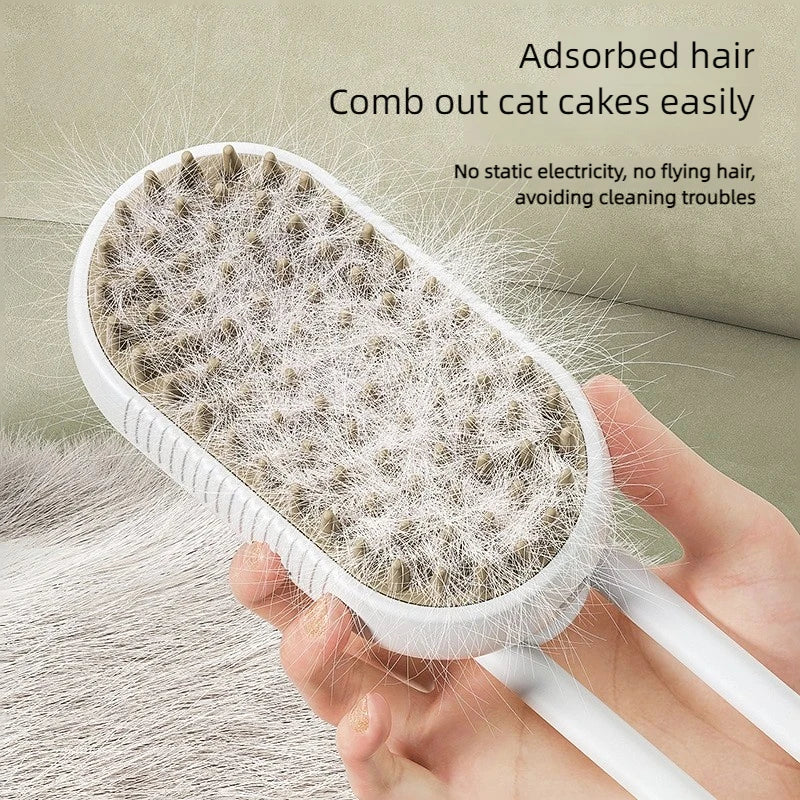 Cat Steam Brush Pet Friendly Supplies