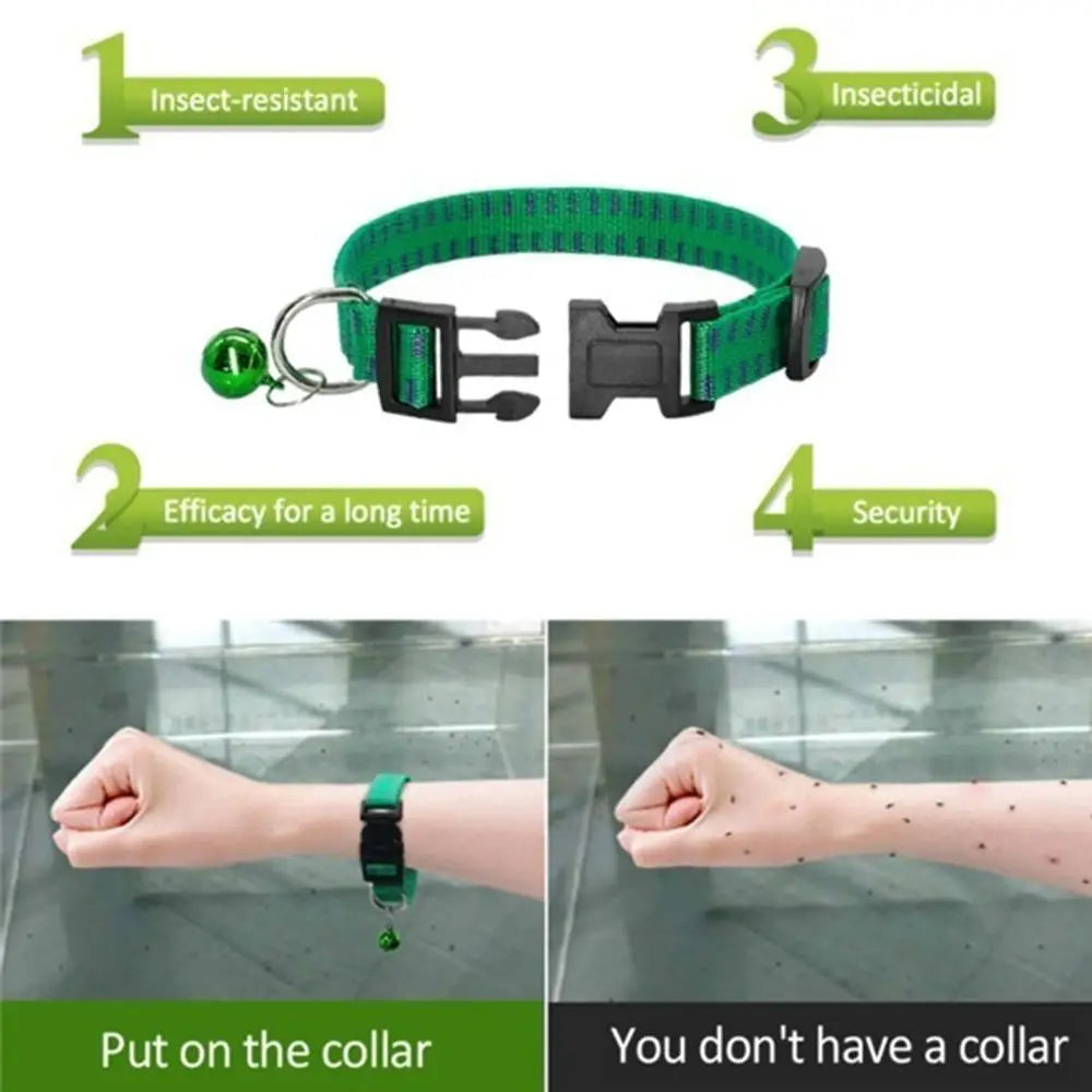 Nylon Adjustable Kill Insect Mosquitoes Insecticidal Dog Collar Pet Friendly Supplies