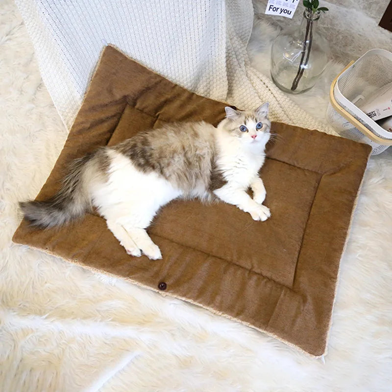 Multifunctional Foldable Warm Thickened Bed Pet Friendly Supplies