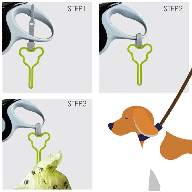 Dog Poop Bag Holder Hands-free Pet Friendly Supplies