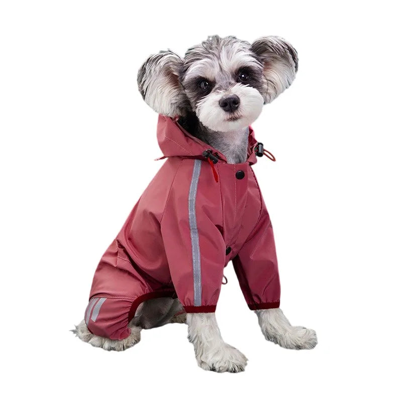 Reflective Waterproof Pet Raincoat Pet Friendly Supplies