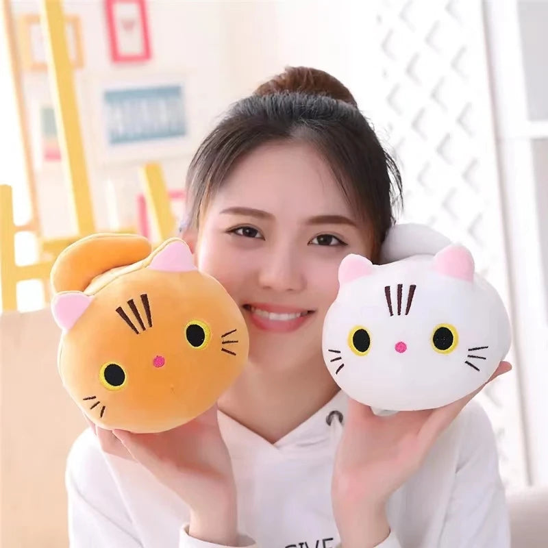 25CM Lovely Cartoon Cat Dolls Stuffed Soft Animal Pet Friendly Supplies