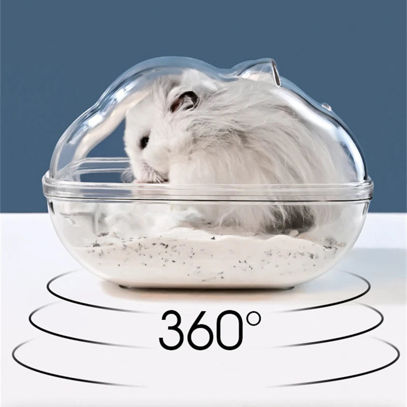 Small Animal Transparent Bathroom Pet Toilet Pet Friendly Supplies