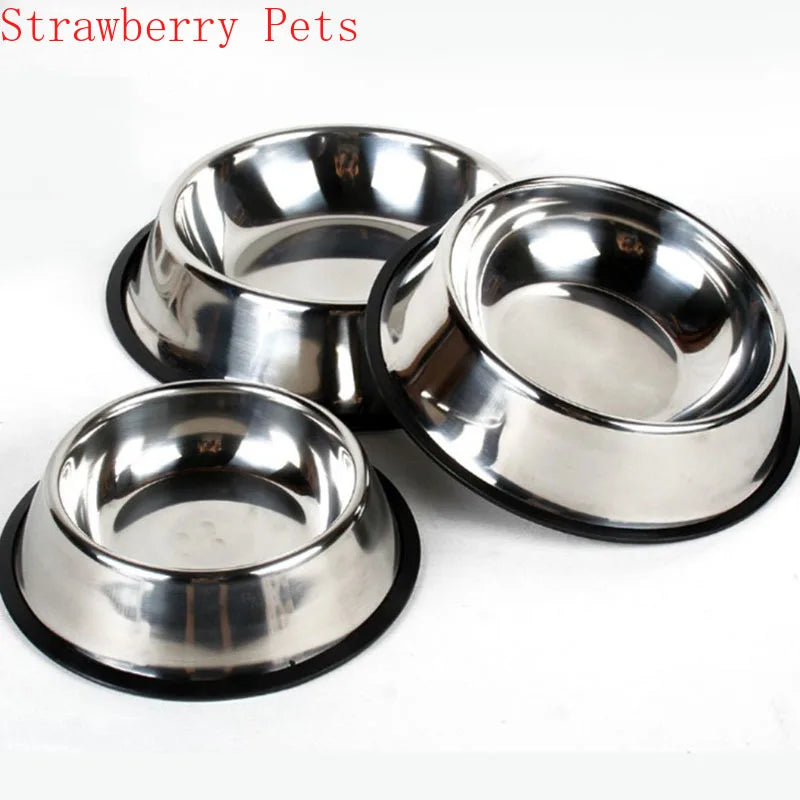 Stainless Steel Bowl Pet Friendly Supplies