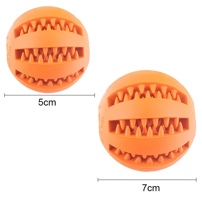 Interactive Dog Teething Ball Pet Friendly Supplies