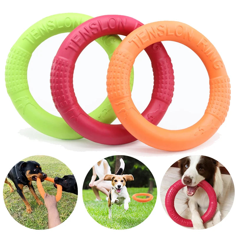 Floating Water Dog Flying Disk Training Ring Pet Friendly Supplies