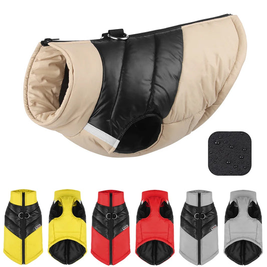 Winter Warm Waterproof Dog Jacket Pet Friendly Supplies