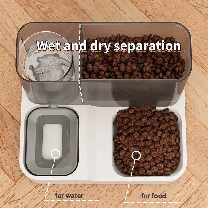 Automatic Food & Water Dispenser Pet Friendly Supplies