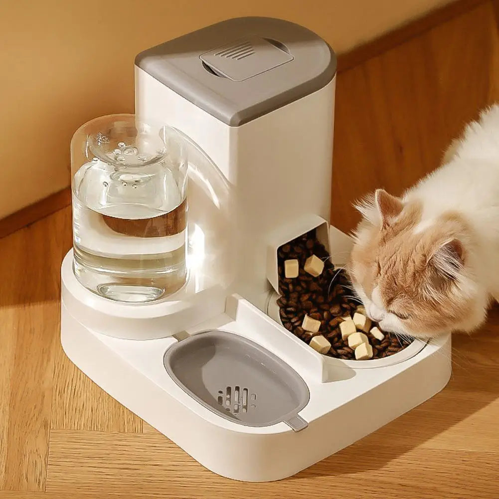 2-in-1 Pet Automatic Feeder Pet Friendly Supplies