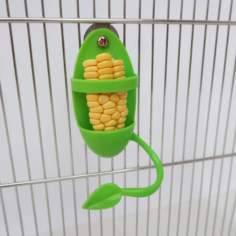 Pet Bird Feeder Hanging Fruit Vegetable - Pet Friendly Supplies