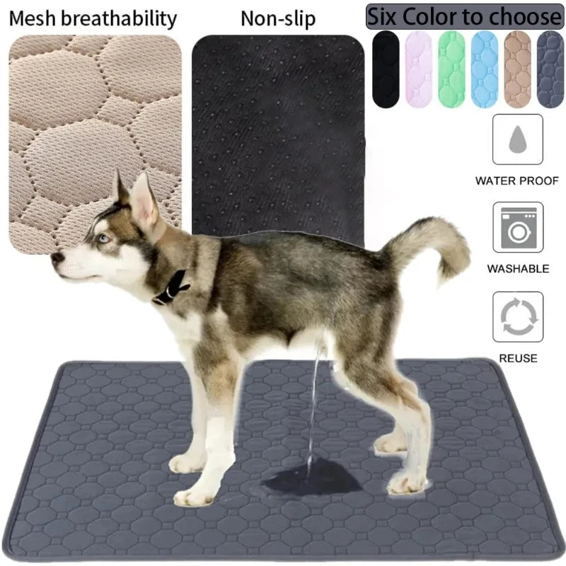 Reusable Highly Absorbent Washable Puppy Training Pad Pet Friendly Supplies