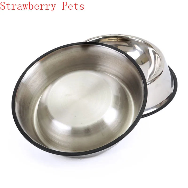 Stainless Steel Bowl Pet Friendly Supplies