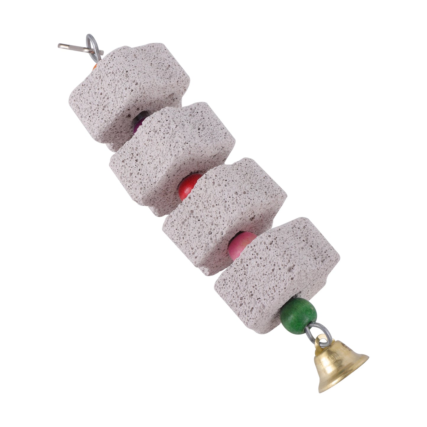 Stone Flower Shape Mineral Grinding Toy For Bird Cage - Pet Friendly Supplies