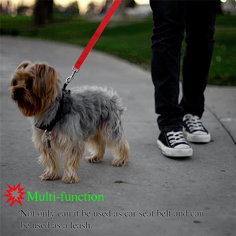 Nylon Safety Belt for Dogs Pet Friendly Supplies