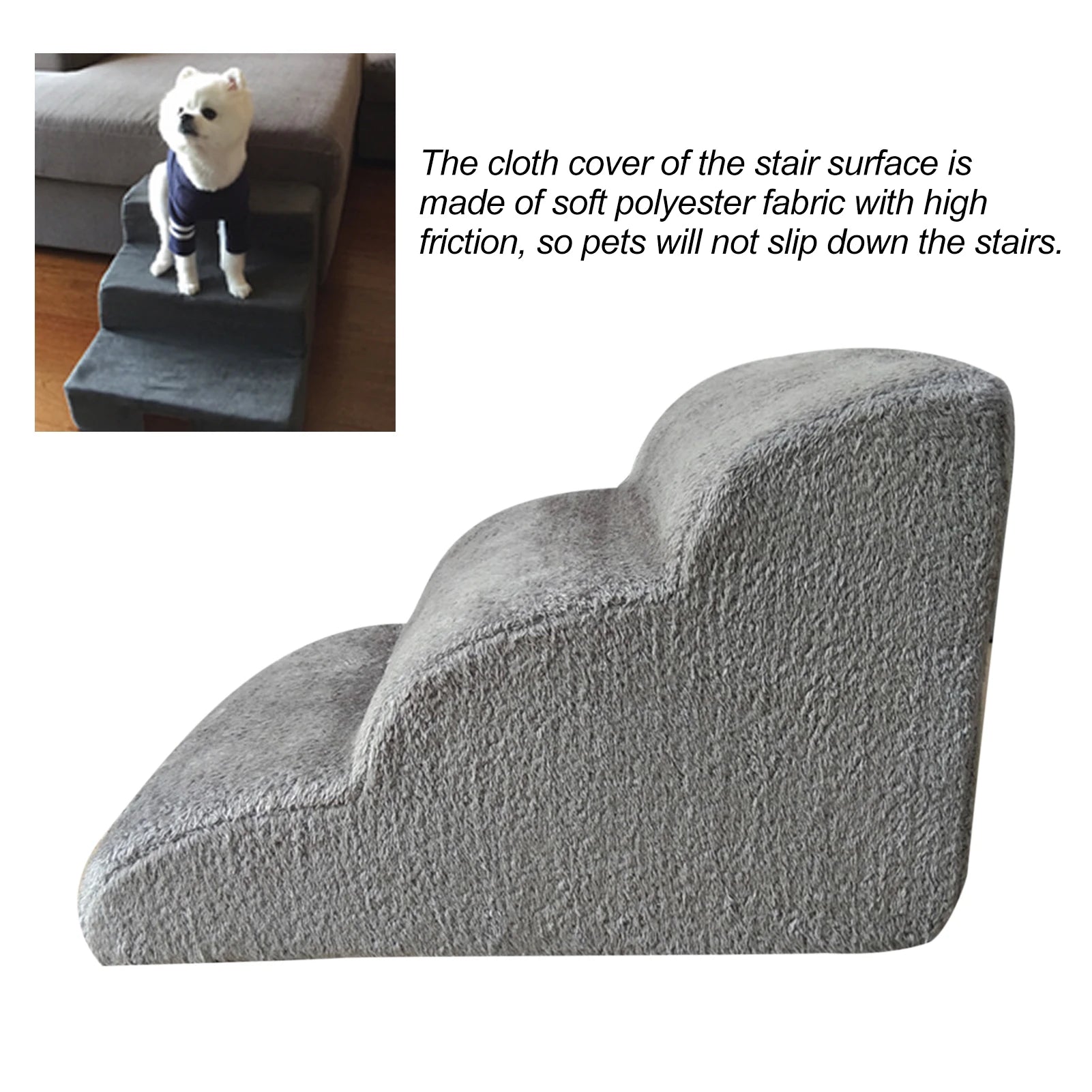 Durable Dog Ramp Stairs Pet Friendly Supplies