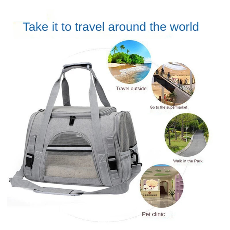 Portable Cat Bag Pet Friendly Supplies