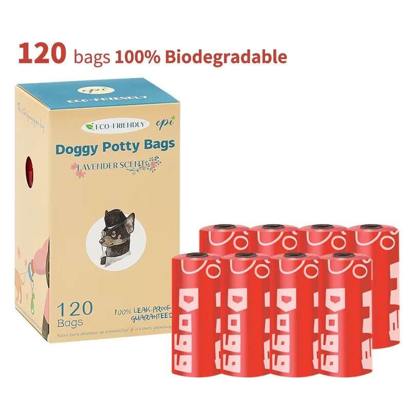 EPI Biodegradable Garbage Dog Poop Bags Pet Friendly Supplies