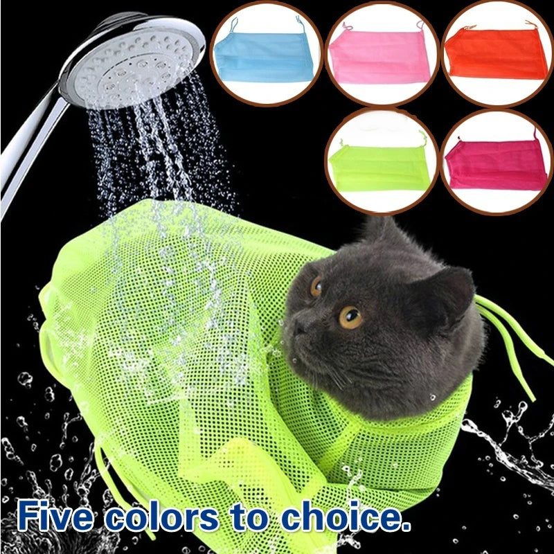 Mesh Bath Bag Pet Friendly Supplies