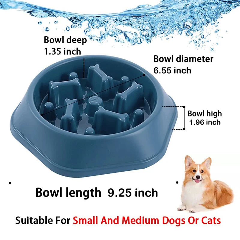 Slow Food Bowl Pet Friendly Supplies