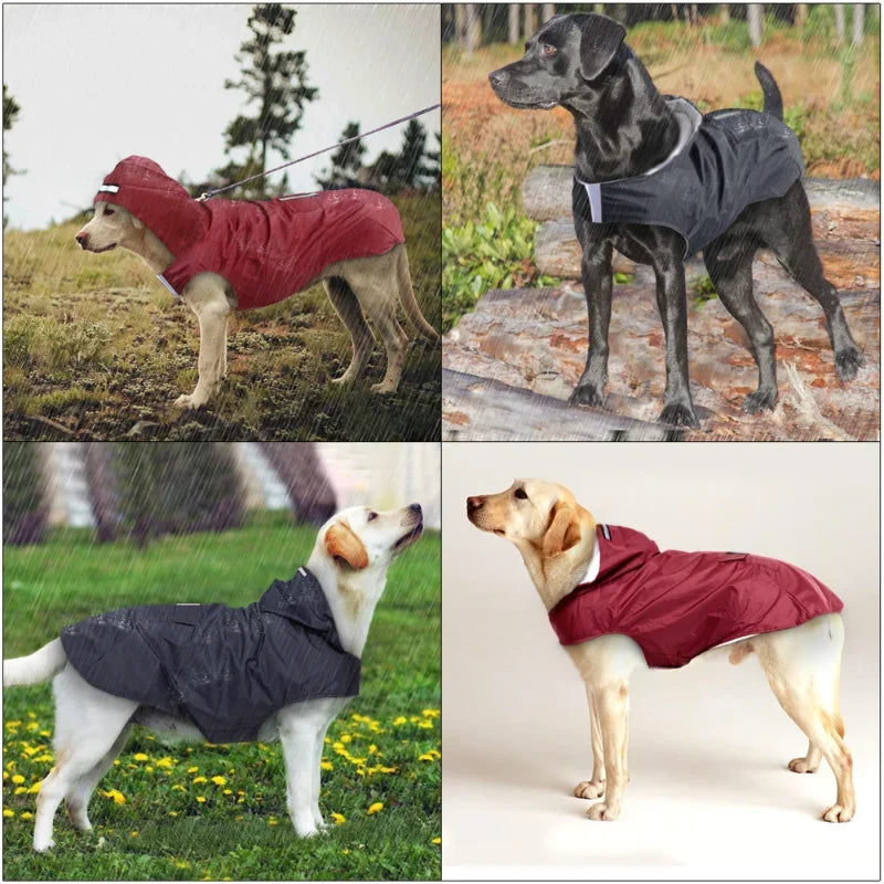 Waterproof Hoodie Dog Raincoat Pet Friendly Supplies