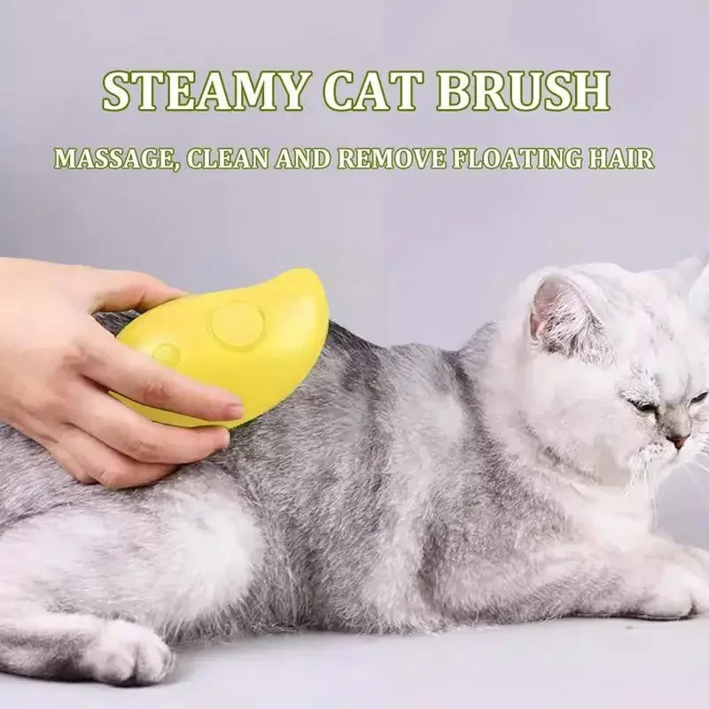 Cat Spray Steam Brush Pet Friendly Supplies