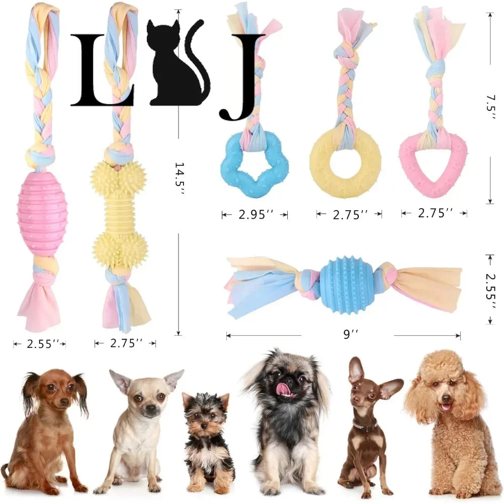 Interactive Playful Teething Toy - Pet Friendly Supplies