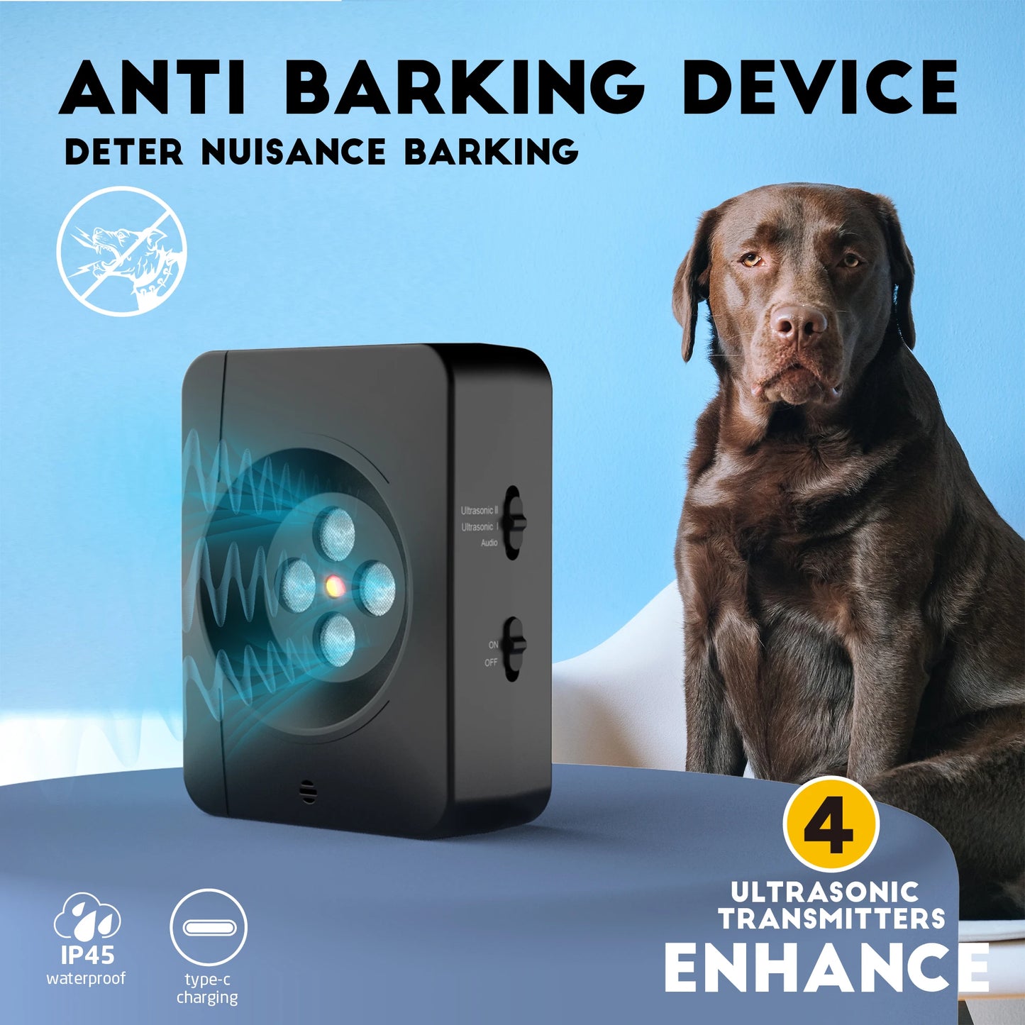 Anti Dog Barking Device Pet Friendly Supplies