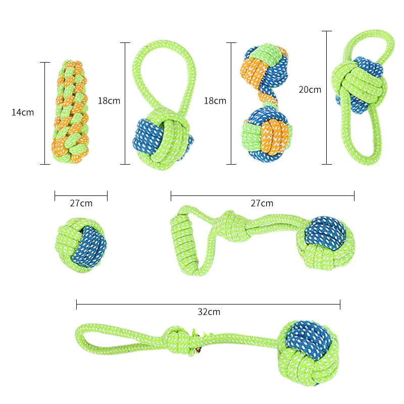 Fun Interactive Teething Ropes For Puppy - Pet Friendly Supplies