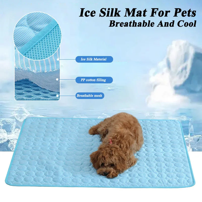 Dog Cooling Summer Pad Pet Friendly Supplies