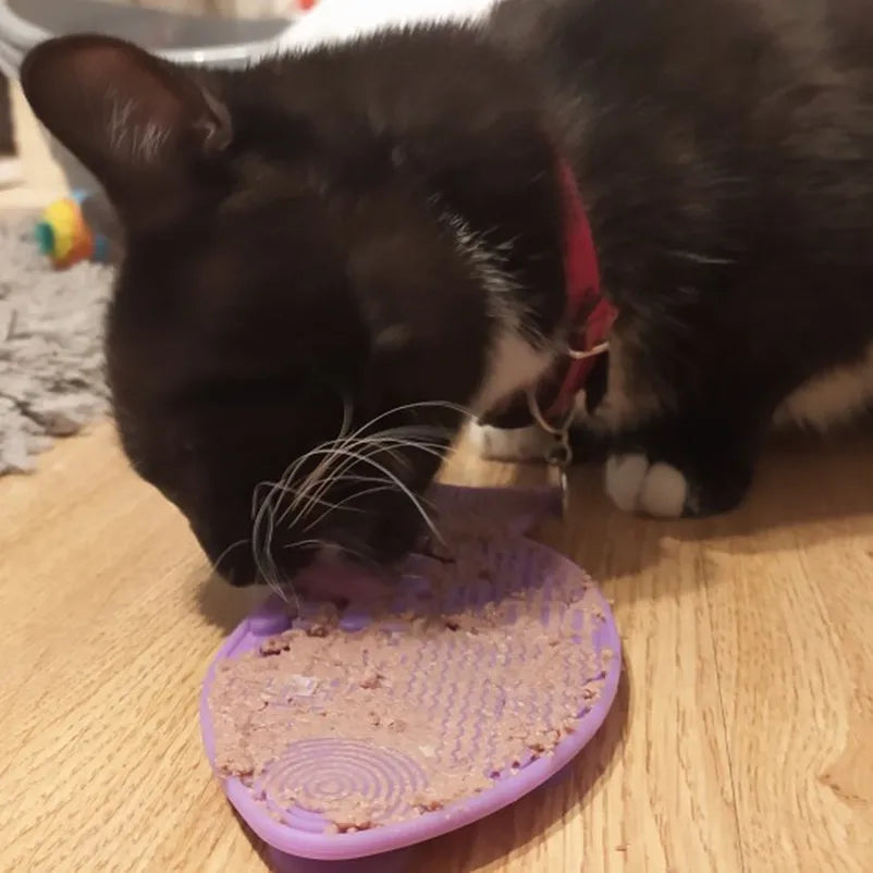 Silicone Licking Mat For Slow Feeding