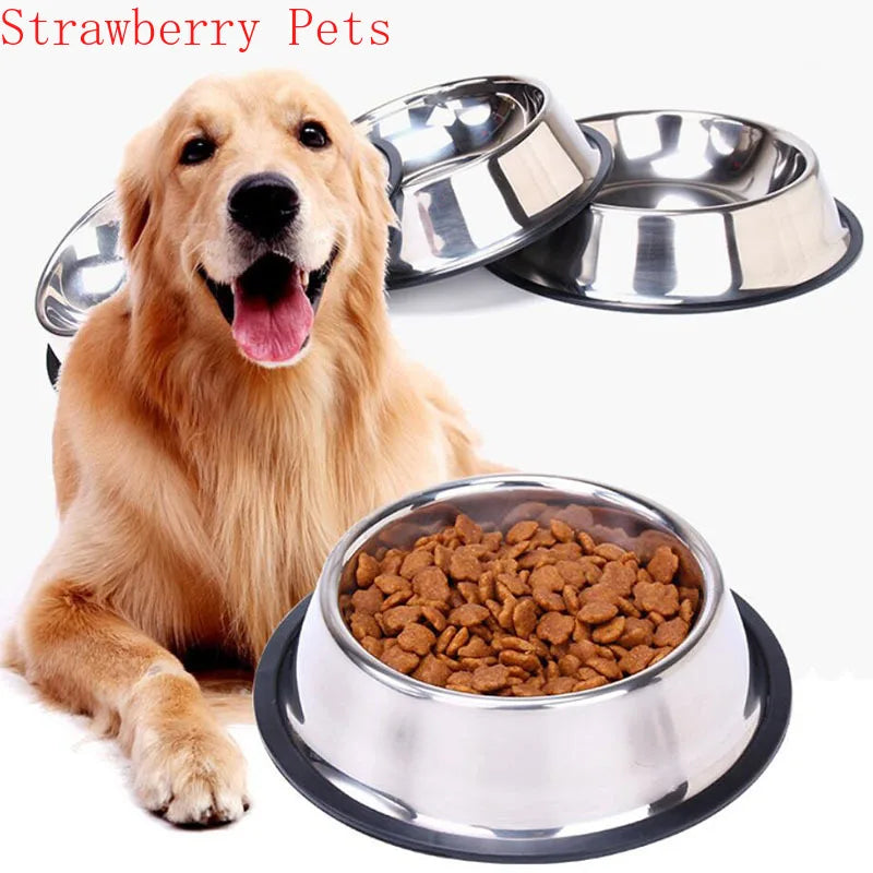 Stainless Steel Bowl Pet Friendly Supplies