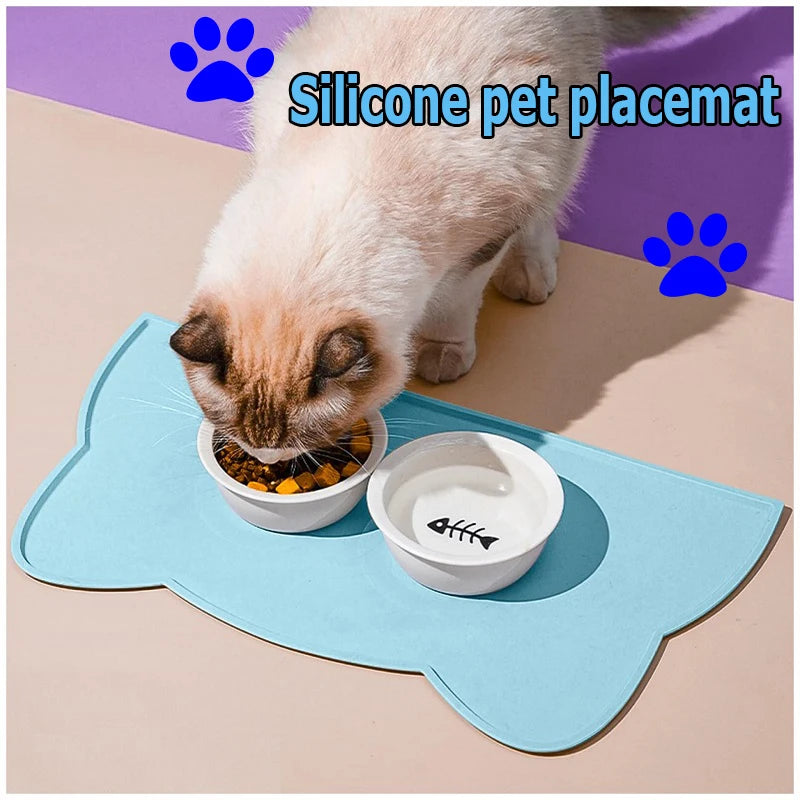 Silicone Feeding Non Stick Waterproof Mat Pet Friendly Supplies