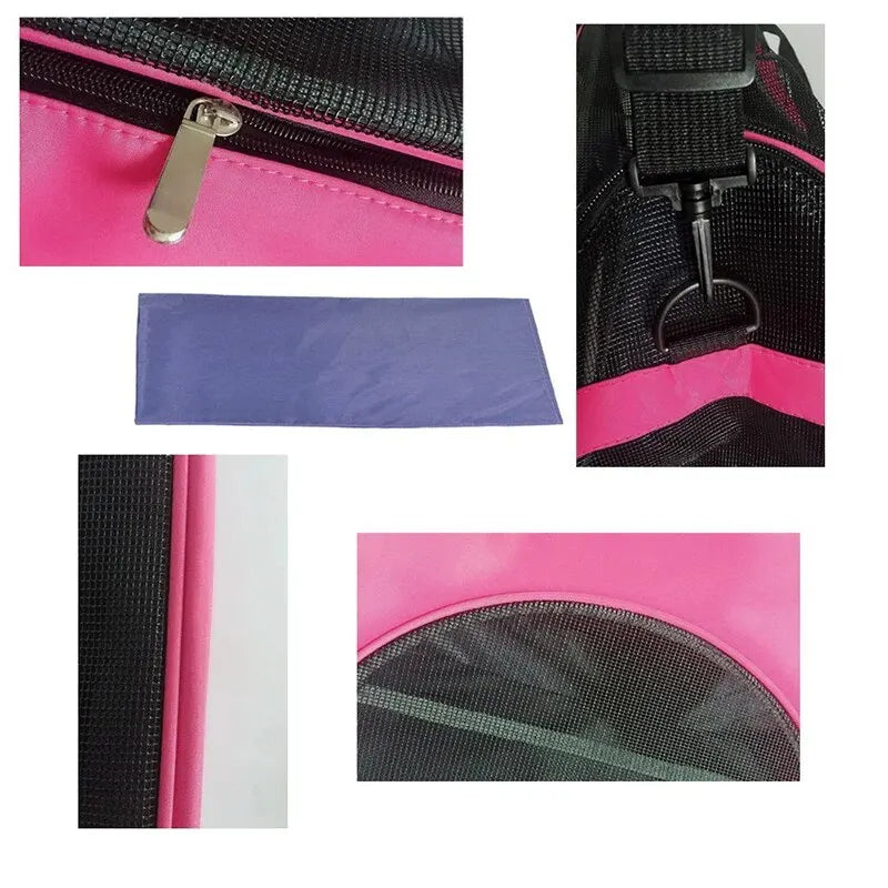 Soft-Sided Cat Travel Carrier Pet Friendly Supplies