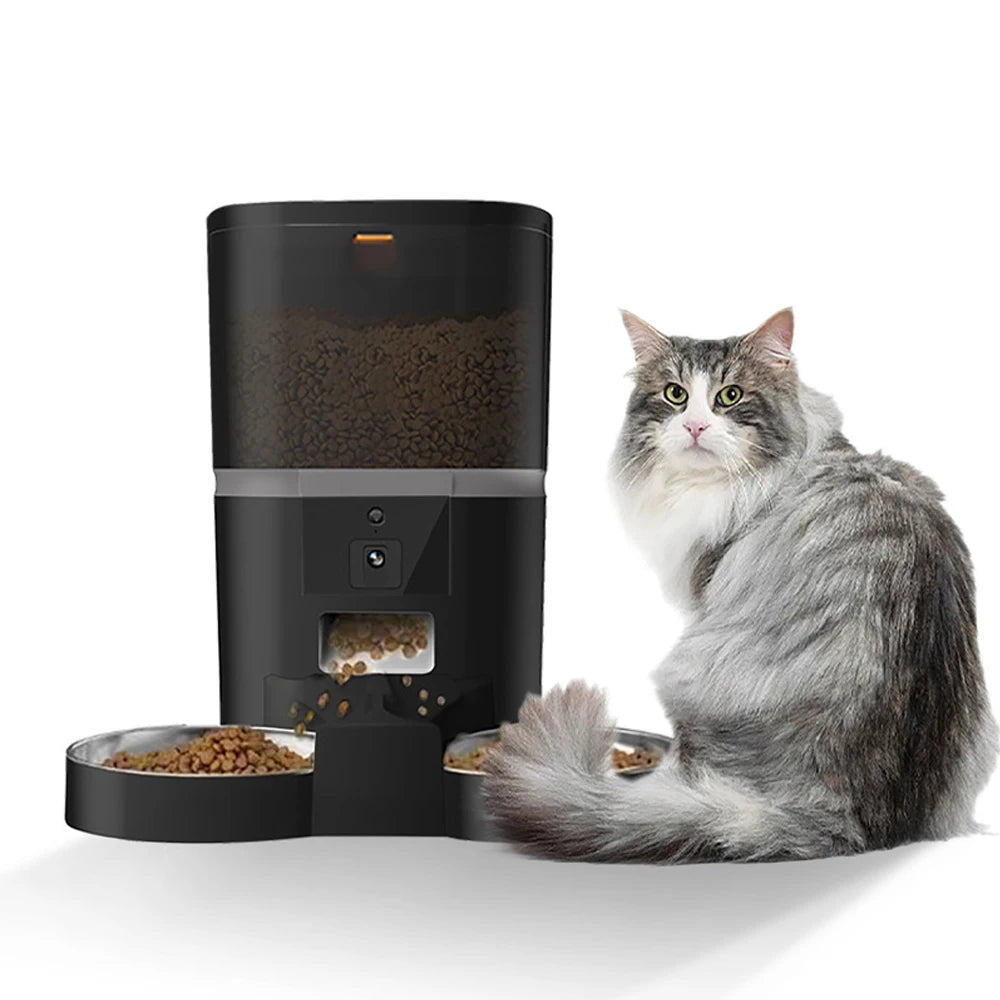 HD Camera Automatic Pet Feeder Pet Friendly Supplies