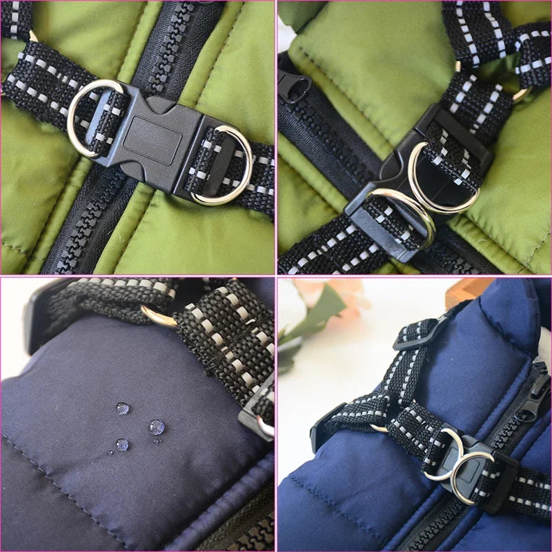 Waterproof Warm Dog Jacket Vest Pet Friendly Supplies