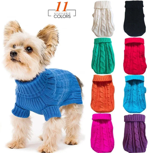 Dog Winter Knitted Sweater