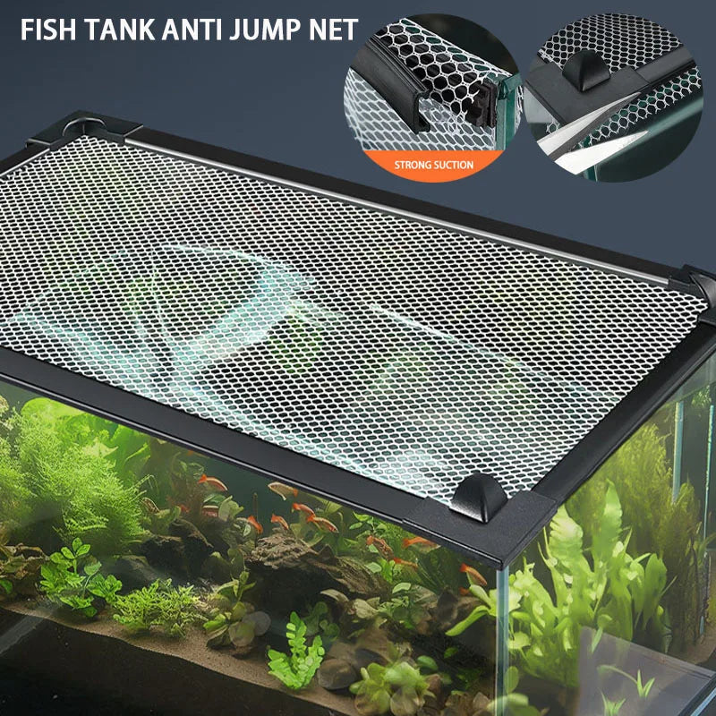 Fish tank Invisible anti jump net Pet Friendly Supplies