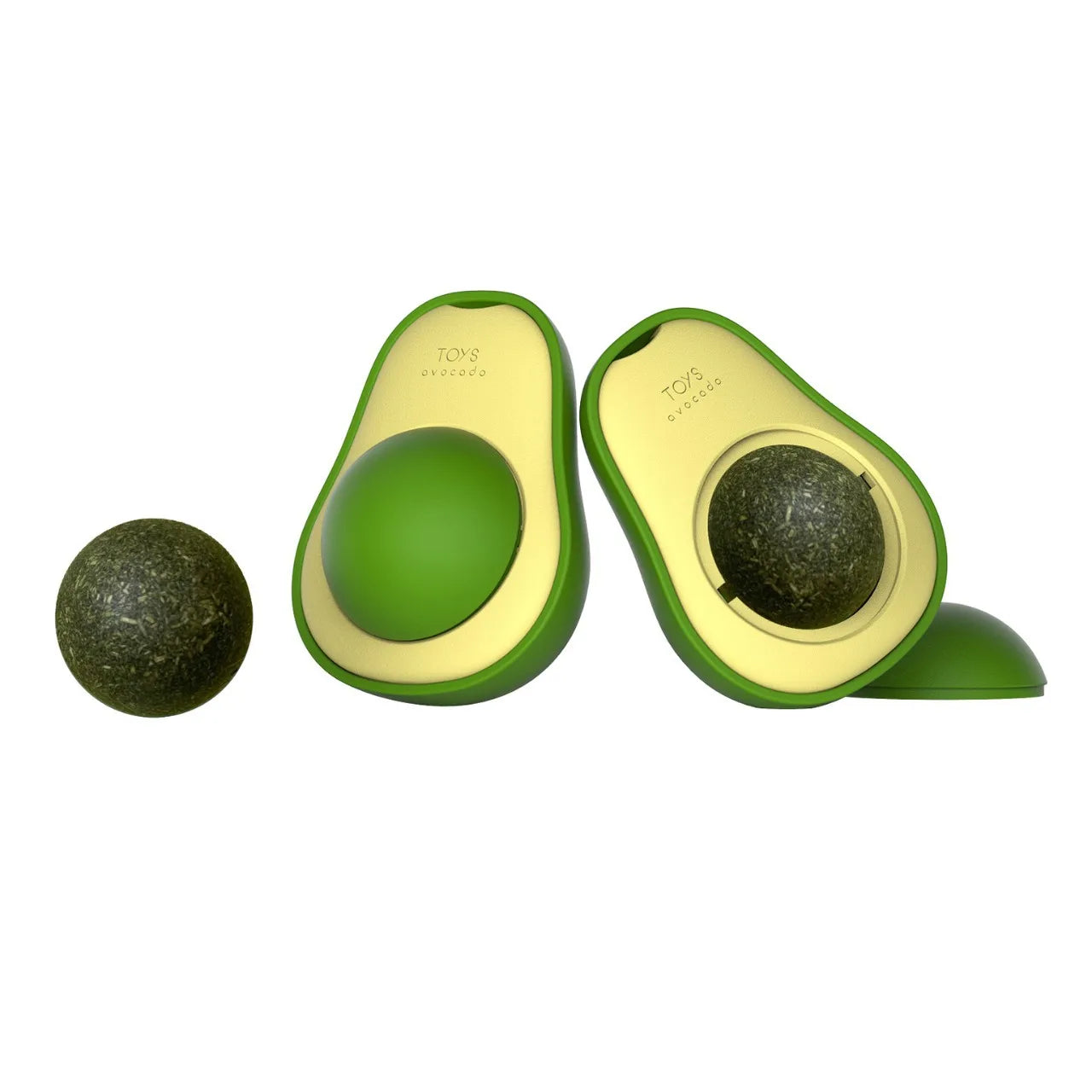 Avocado Catnip Toys Lick Grinding Teeth Cleaner Pet Friendly Supplies