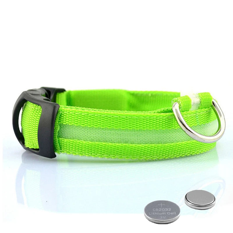 Luminous Led Collar Pet Friendly Supplies