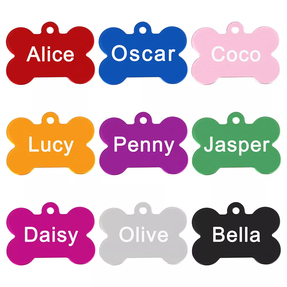 Personalized Dogs  ID Tag Pet Friendly Supplies