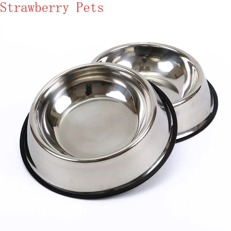 Stainless Steel Bowl Pet Friendly Supplies